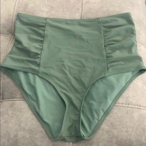 Aerie High waisted swim bottoms